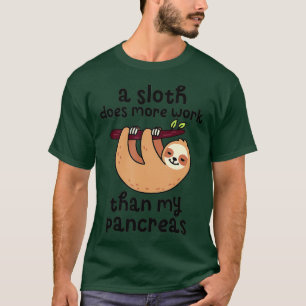 Camiseta Uma Lama Funciona Mais Do Que Minha Diabetes Pânc