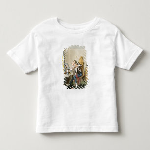 Camiseta Uma lâmina sem corte, bar. pela caça, 1827 (etch