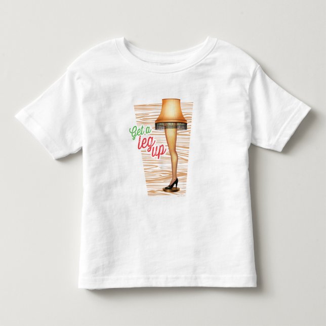 Camiseta Uma lâmpada de natal | Subir a Perna (Frente)
