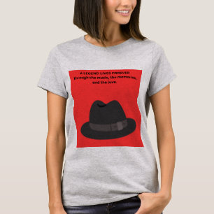 CAMISETA UMA LEYENDA VIVE PARA SEMPRE