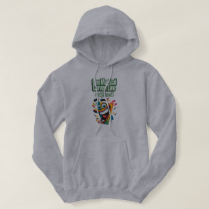 Camiseta "Uma Linha Mágica Curva, Endireita Tudo: Sorria
