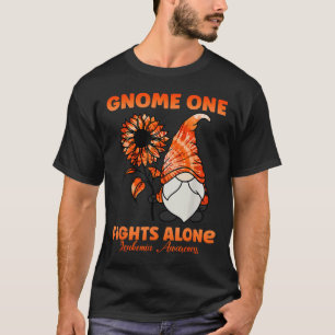 Camiseta Uma Luta Sozinha Faixa Laranja Conscientização sob