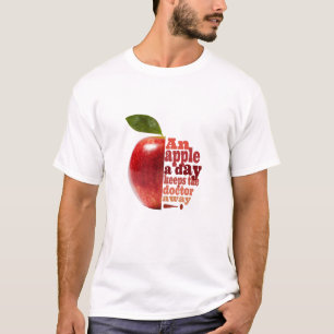 Camiseta Uma maçã por dia