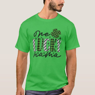 Camiseta Uma Mãe Sortuda Mulheres São Patricões Buffalo Xad