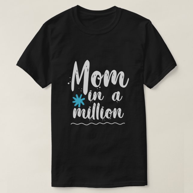 Camiseta Uma Mãe Única  (Frente do Design)