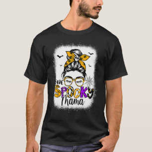 Camiseta Uma Mama Assustadora Dia das Bruxas Bruxa Mãe Coqu