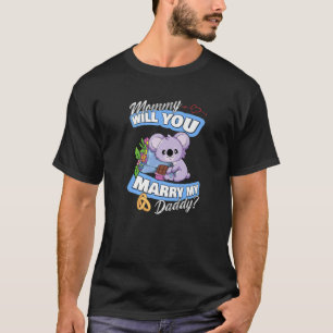 Camiseta Uma Mamãe De Casamento De Koala Bonita Você Vai Ca