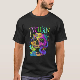 Camiseta Uma Manhã Esquerda Do Crânio E Uma Visão Incubus D