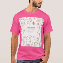 Camiseta Uma melodia viva do mundo do doodle mágico