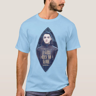 Camiseta "Uma Menina Não Tem Nome" Arya Stark Graphic