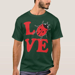 Camiseta Uma Menina Que ama Damybugs Uma joia fofa para o a