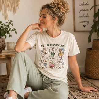 Camiseta Uma Mensagem de Apoio à Saúde Mental