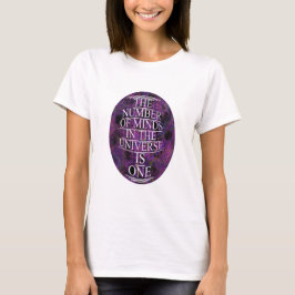 Camiseta Uma Mente, Um Universo
