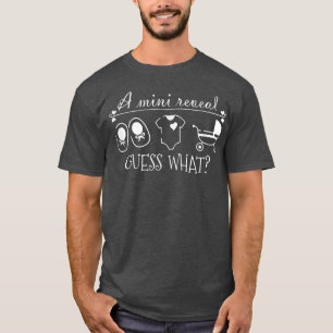 Camiseta Uma Mini Revelação Adivinha Qual É A Gravidez Do A