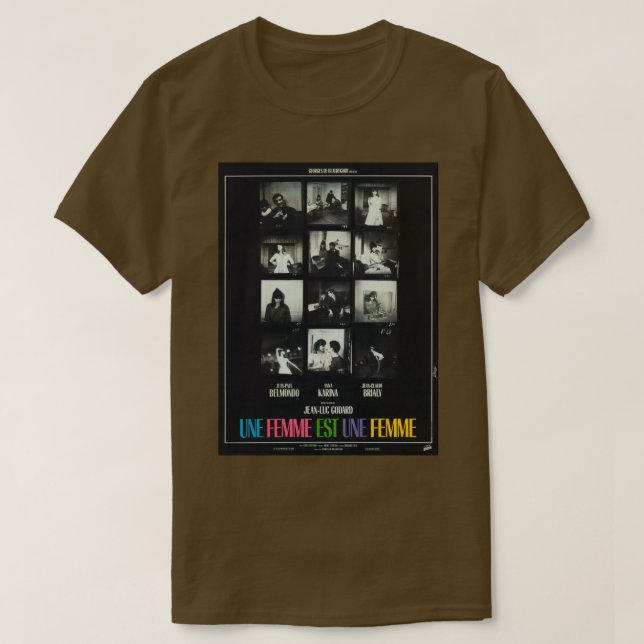 Camiseta Uma mulher é mulher (Frente do Design)