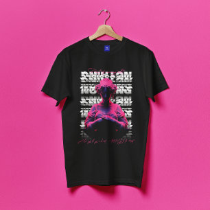 Camiseta Uma mulher numa estátua de roupas brutalismo roupa