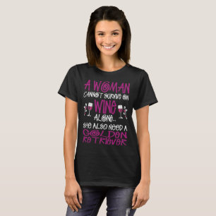 Camiseta Uma mulher sobrevive no vinho precisa o T do