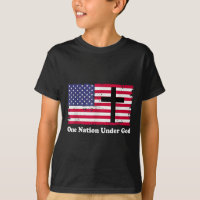 Uma Nação Sob a Bandeira de Deus 4 de Julho Patrió