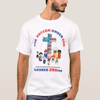 Camiseta Uma Nação Sob DEUS