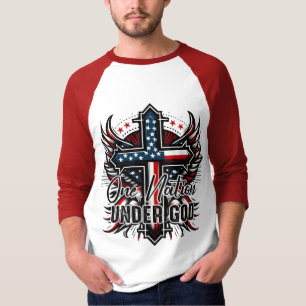 Camiseta Uma nação sob Deus