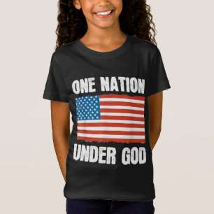 Camiseta Uma Nação Sob Deus Bandeira Americana Chris Patrió