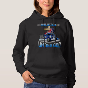 Camiseta Uma Nação Sob Deus Jesus Cruzando Estados Unidos B