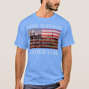 Camiseta Uma nação sob Deus KentuckyOrud Kentucky Americano