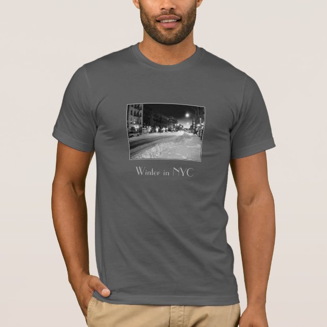 Camiseta "Uma Noite de Inverno na Cidade" (Frente)
