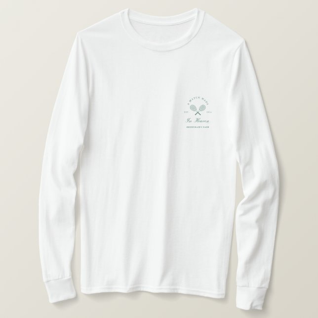 Camiseta Uma Noiva Feita Sob Medida (Frente do Design)