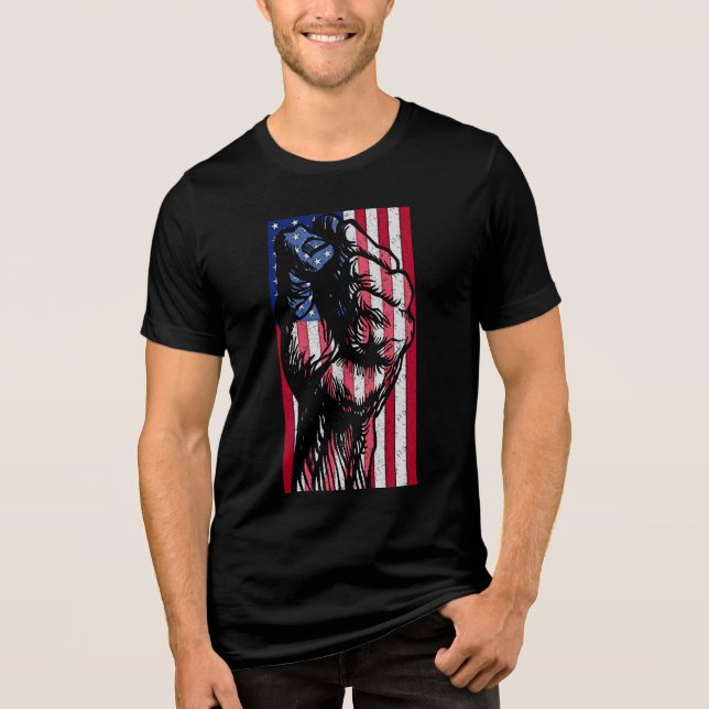 Camiseta Uma Nova Revolução Americana (Frente)