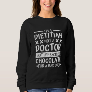 Camiseta Uma nutricionista, mas eu prescrevo chocolate para