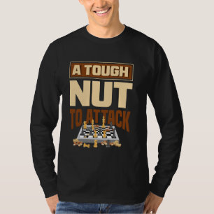 Camiseta Uma Nuvem Dura Para Atacar O Humor Do Xadrez