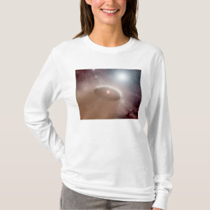Camiseta Uma O-estrela apenas atrás de uma estrela nova,