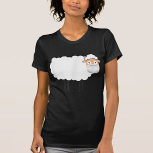 Camiseta Uma Ovelha Vestindo Uma Máscara Presente de Ovi