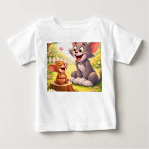 Camiseta Uma pausa alegre no jardim