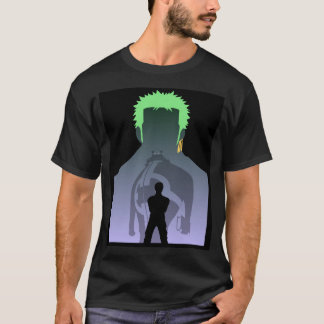 Camiseta Uma Peça Zoro vs Kuma - Nada Aconteceu