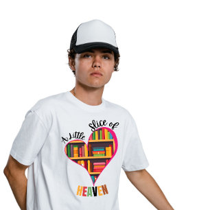 Camiseta Uma pequena fatia do céu - Semana da Biblioteca Na