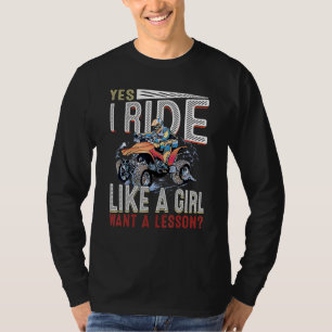 Camiseta Uma Pequena Sujeira Nunca Machuca Atv 4 Wheeler Qu