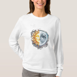 Camiseta Uma pessoa caminhando sobre uma corda apertada ent