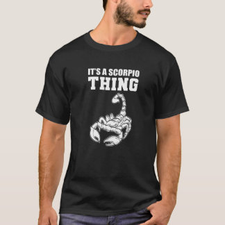 Camiseta Uma Pessoa Escorpião