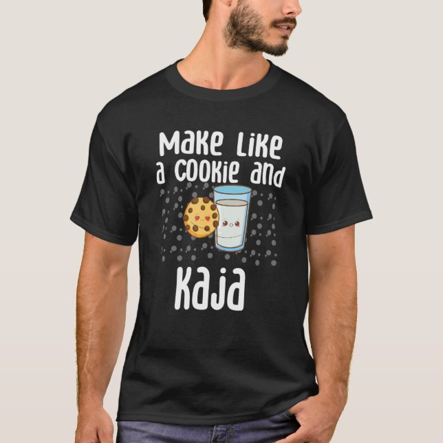 Camiseta Uma Piada de Língua Coreana Cuta Faz Como Um Bisco (Frente)