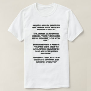 Camiseta Uma piada sobre Ragnarok