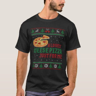 Camiseta Uma Pizza De Queijo Adorável Só Para Mim Um Feliz