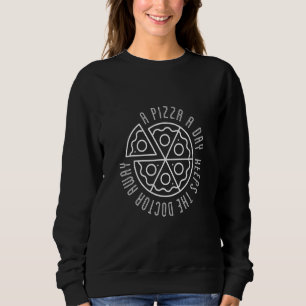 Camiseta Uma Pizza Por Dia Mantém O Médico Longe De Torrar