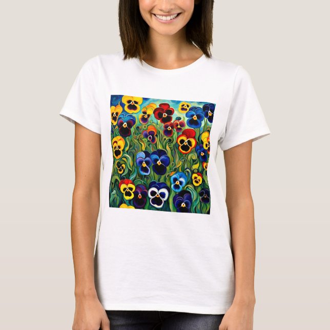 Camiseta Uma plateia de Panteras (Frente)