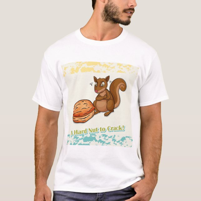 Camiseta Uma porca de duro para quebrar (Frente)