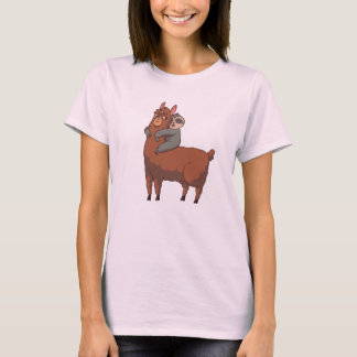 Camiseta Uma preguiça a andar de lama