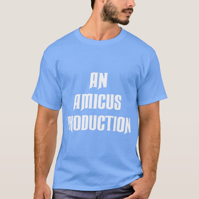 Camiseta Uma produção Amicus de Beyondhe Grave Premium g (Frente)