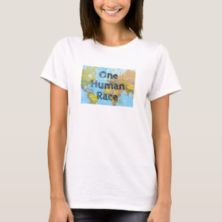 Camiseta Uma Raça Humana