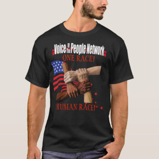 CAMISETA UMA RAÇA HUMANA VPN DA RAÇA